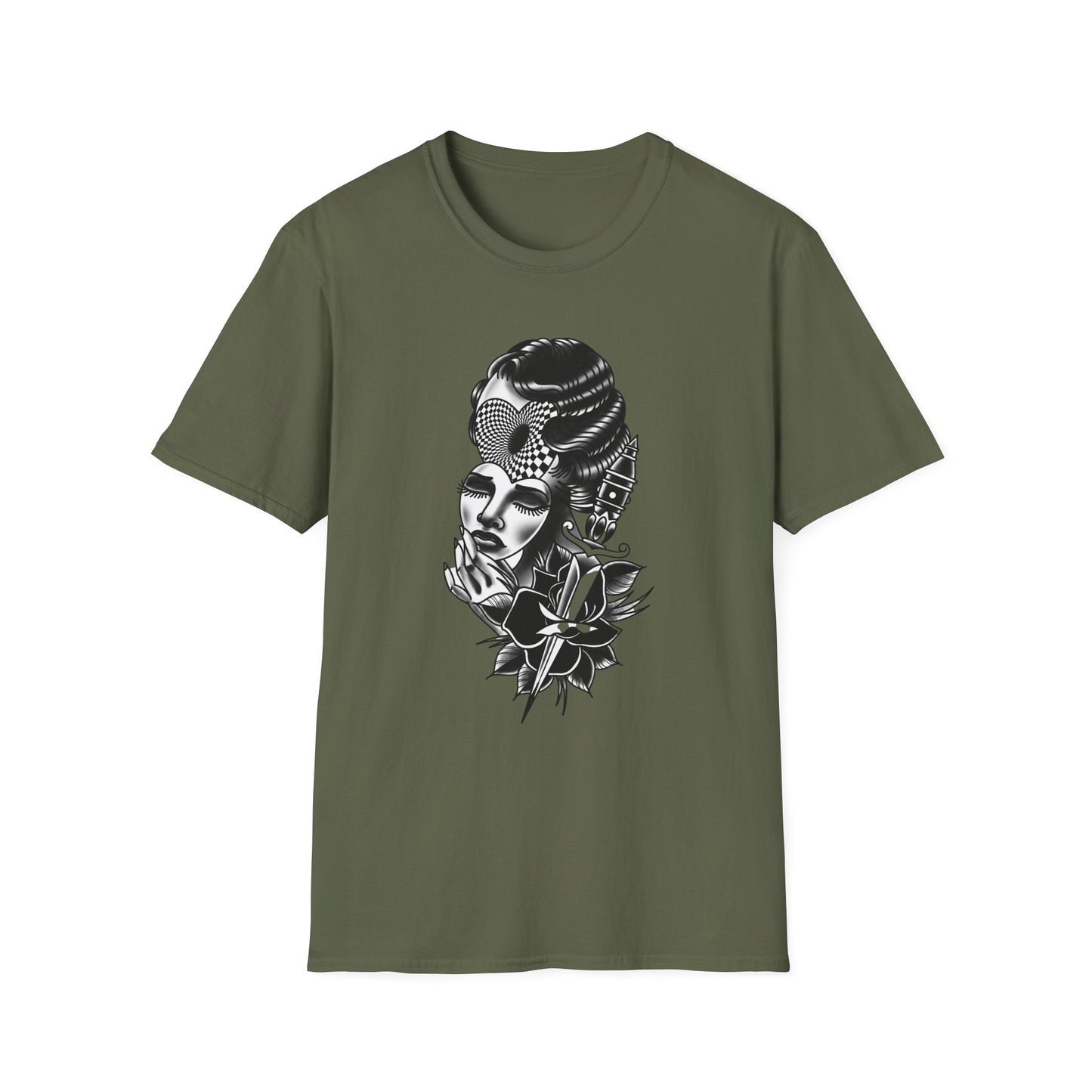 Bohemian Graphic T-Shirt - 'Not Alone' Heart Design