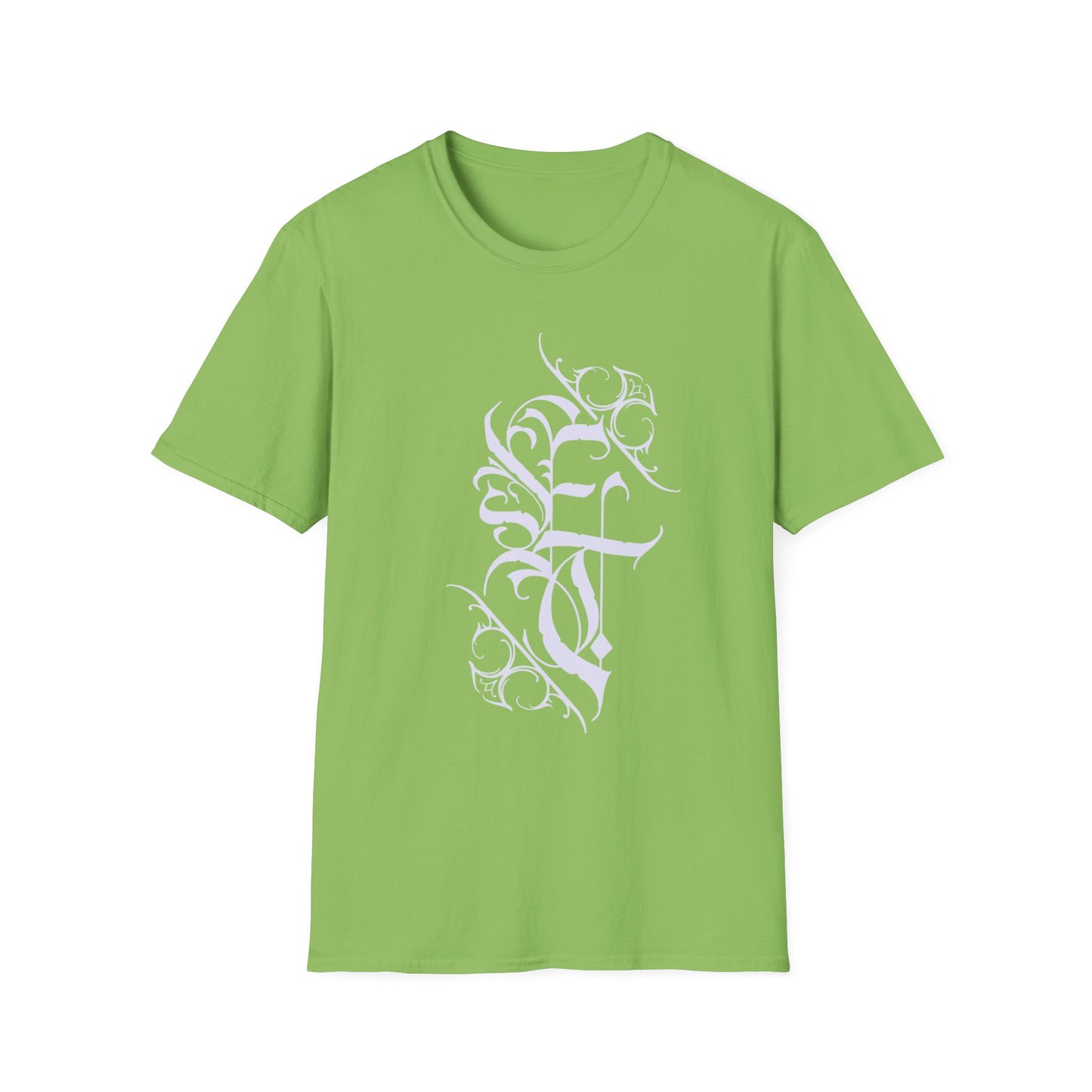 Elegant Floral Unisex Softstyle T-Shirt - Trendy Graphic Tee for Casual Wear