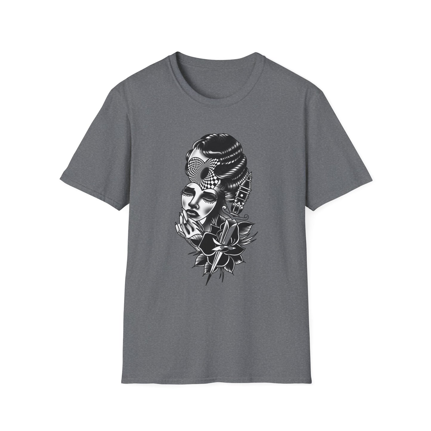Bohemian Graphic T-Shirt - 'Not Alone' Heart Design