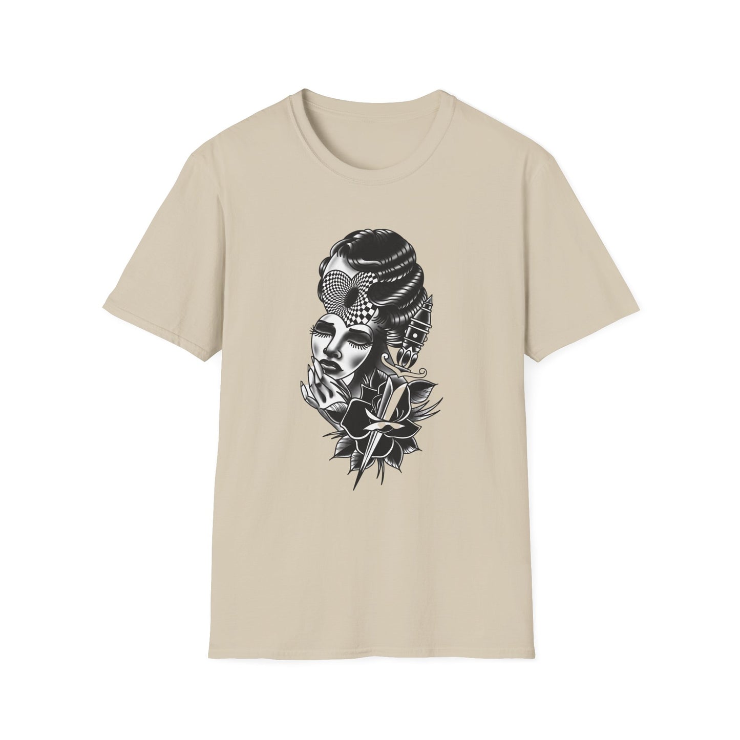 Bohemian Graphic T-Shirt - 'Not Alone' Heart Design