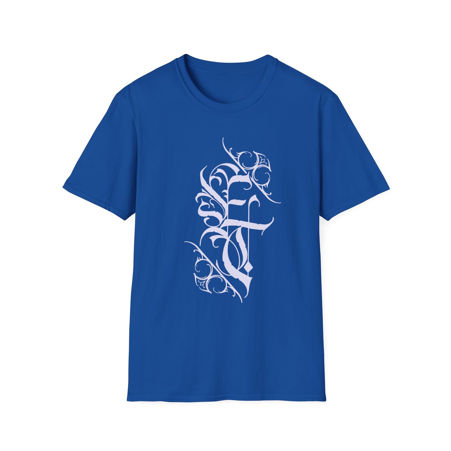 Elegant Floral Unisex Softstyle T-Shirt - Trendy Graphic Tee for Casual Wear