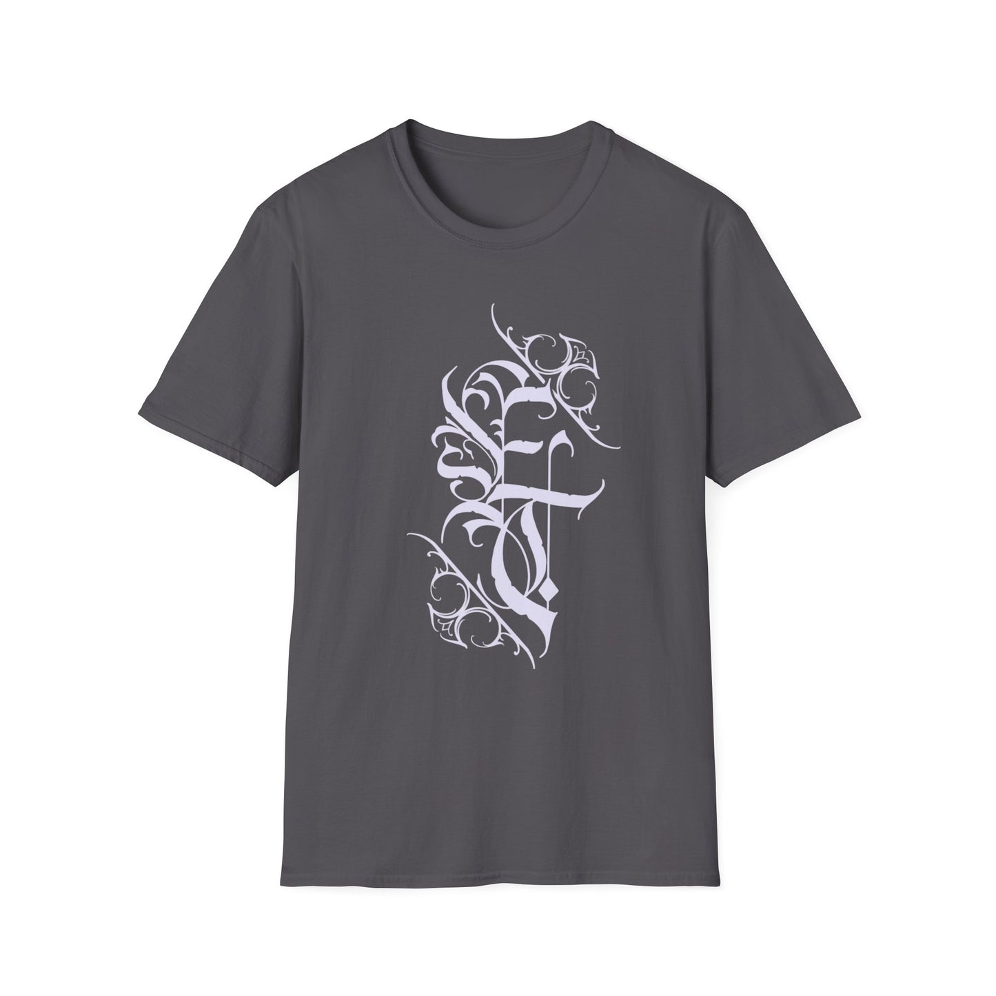 Elegant Floral Unisex Softstyle T-Shirt - Trendy Graphic Tee for Casual Wear