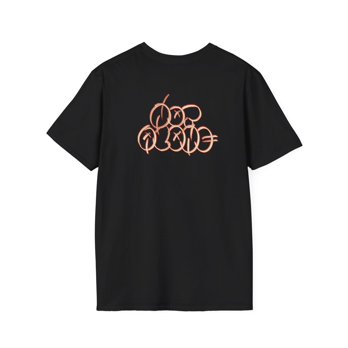 Unisex Softstyle Graphic Tee - "Can't Stop" Horror Design