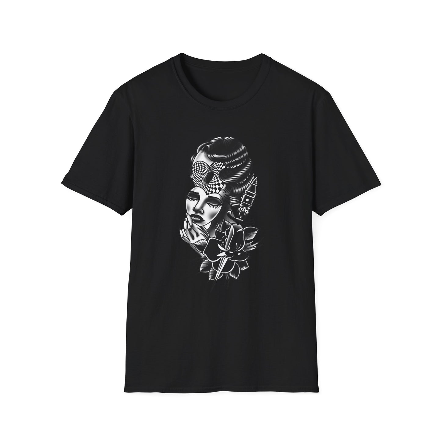 Bohemian Graphic T-Shirt - 'Not Alone' Heart Design