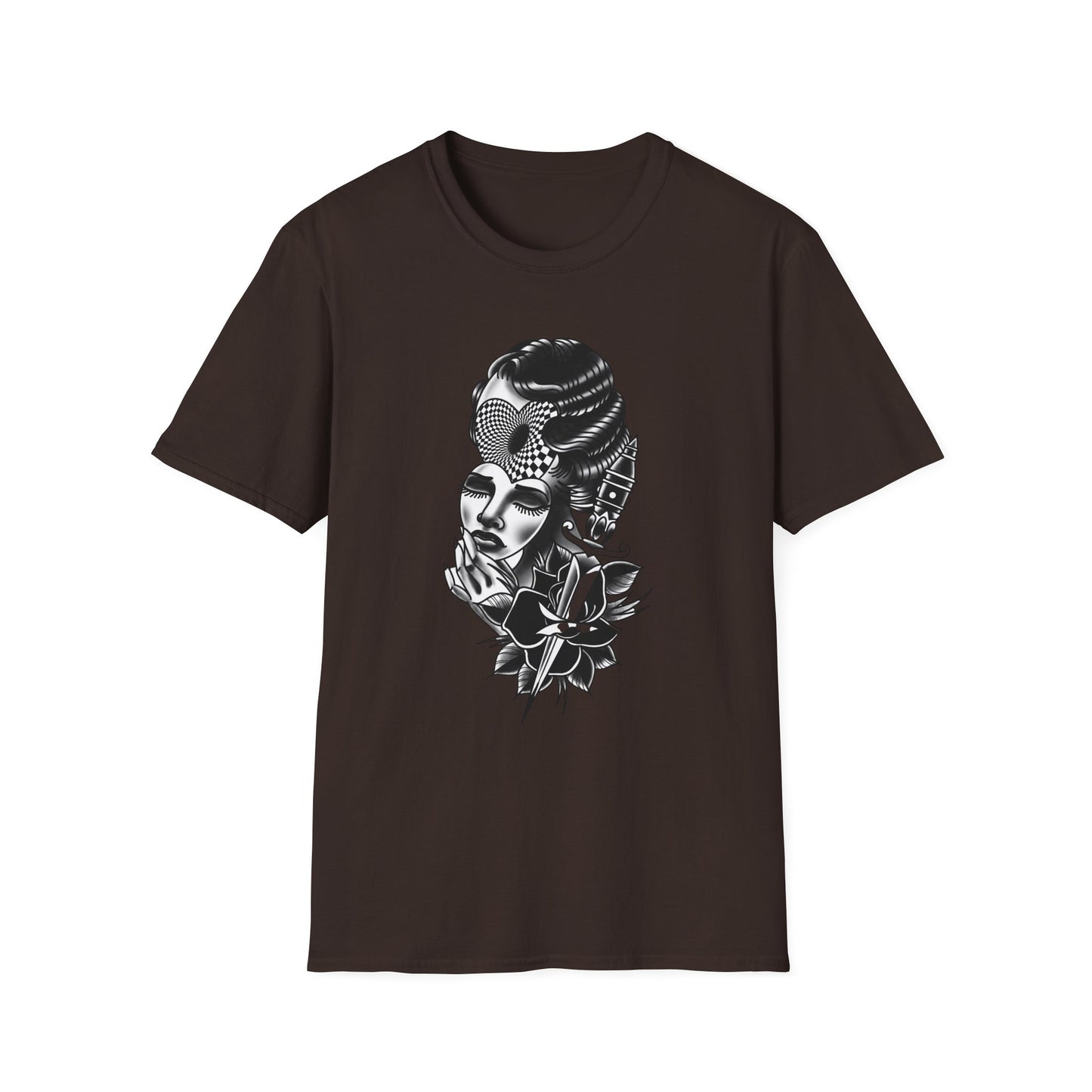 Bohemian Graphic T-Shirt - 'Not Alone' Heart Design