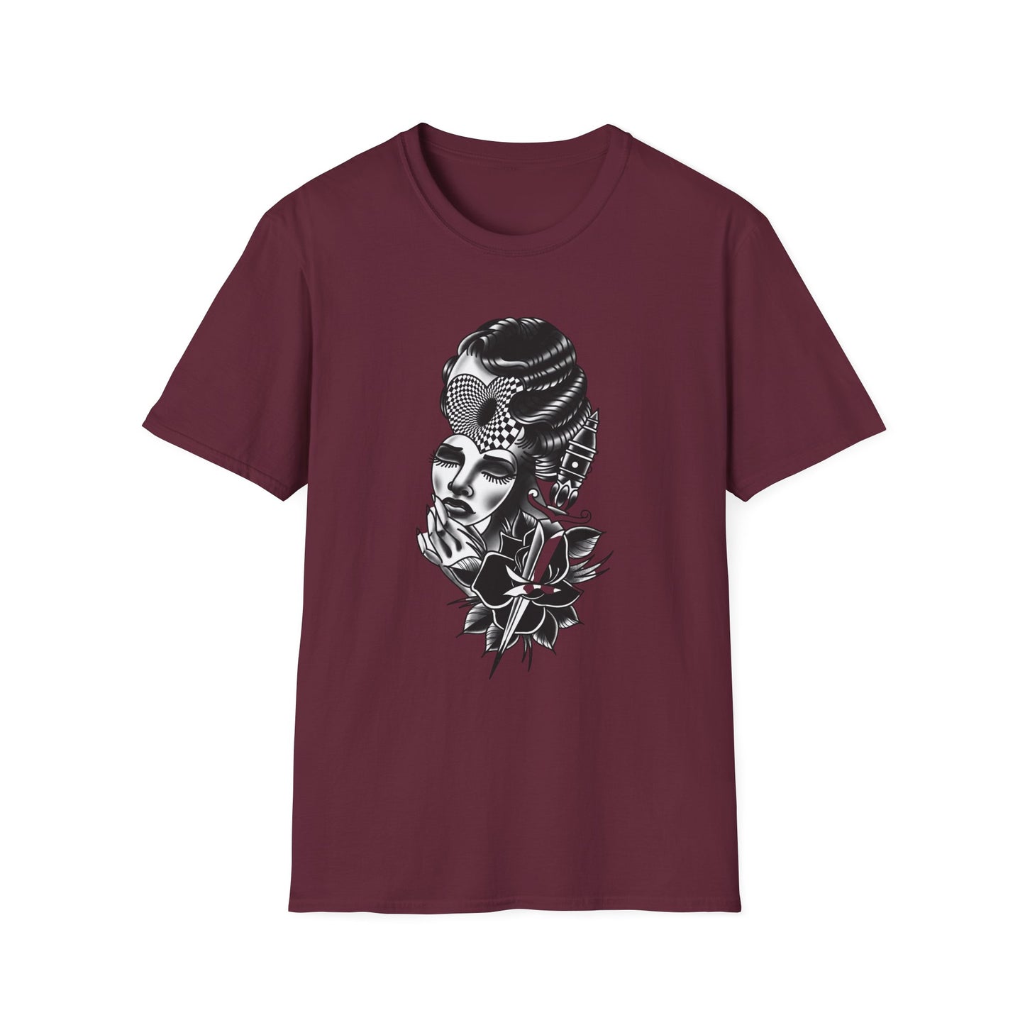 Bohemian Graphic T-Shirt - 'Not Alone' Heart Design
