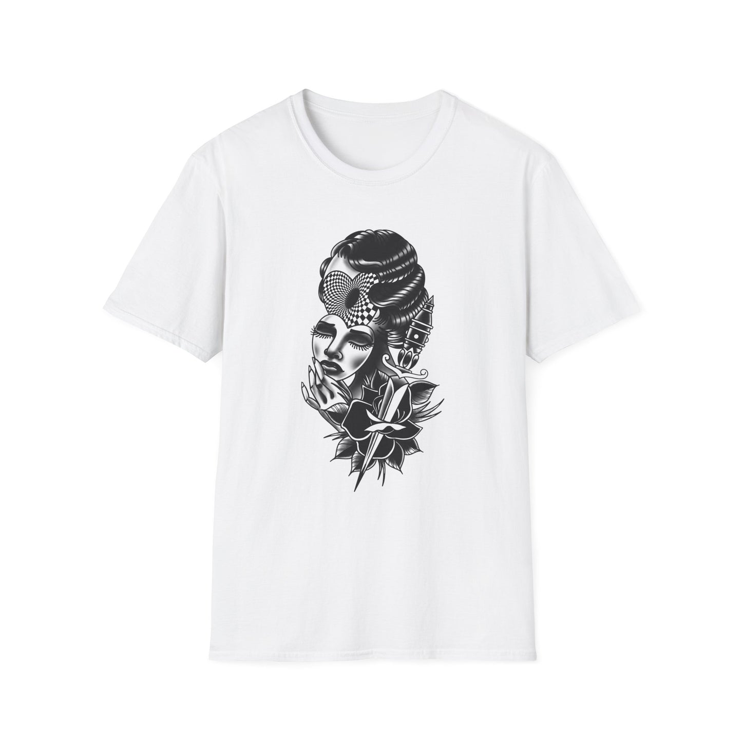 Bohemian Graphic T-Shirt - 'Not Alone' Heart Design