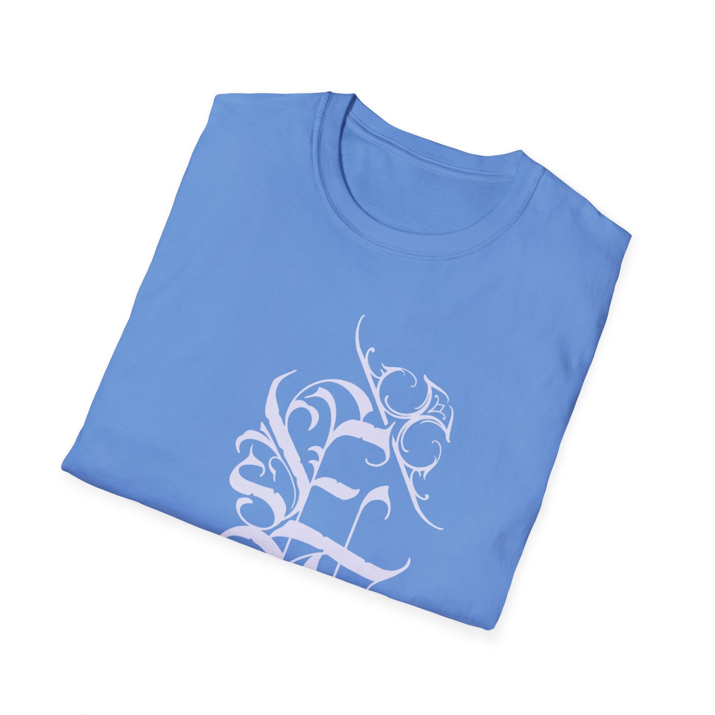 Elegant Floral Unisex Softstyle T-Shirt - Trendy Graphic Tee for Casual Wear