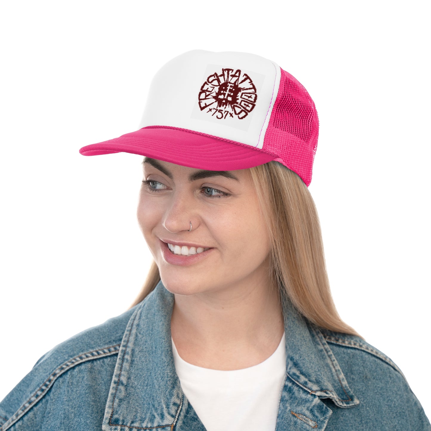 Vintage Trucker Cap with Graphic Design - Perfect for Outdoor Adventures