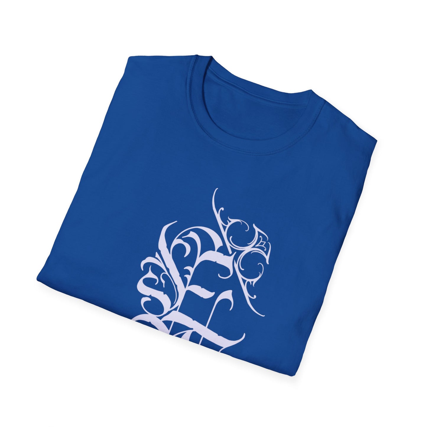 Elegant Floral Unisex Softstyle T-Shirt - Trendy Graphic Tee for Casual Wear