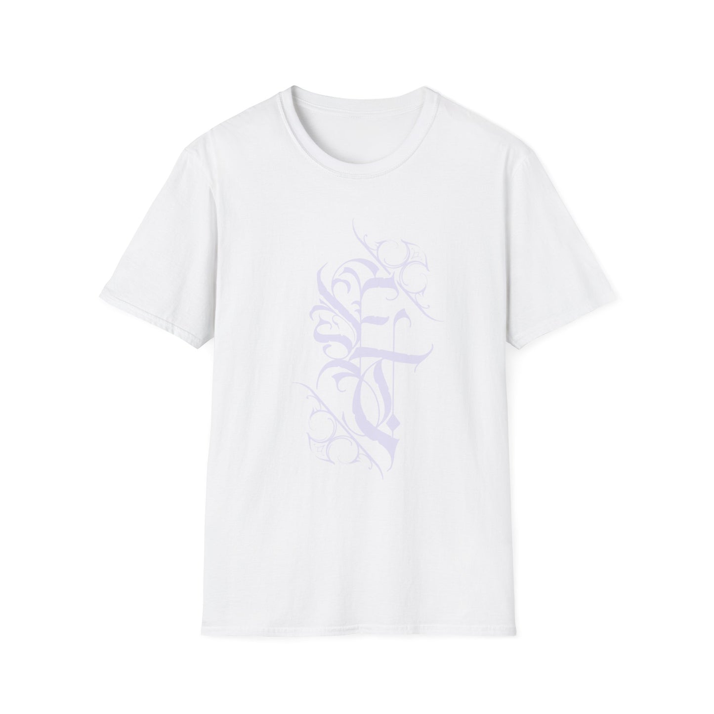 Elegant Floral Unisex Softstyle T-Shirt - Trendy Graphic Tee for Casual Wear