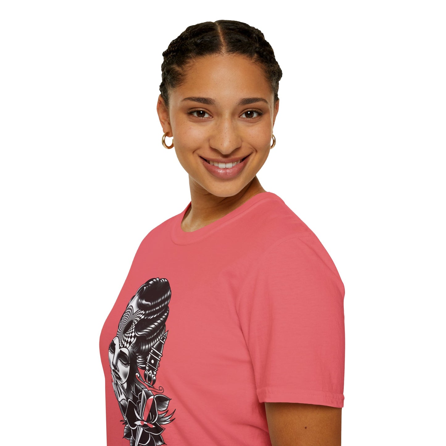 Bohemian Graphic T-Shirt - 'Not Alone' Heart Design