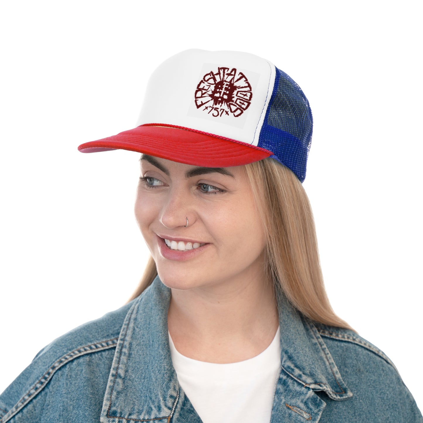 Vintage Trucker Cap with Graphic Design - Perfect for Outdoor Adventures