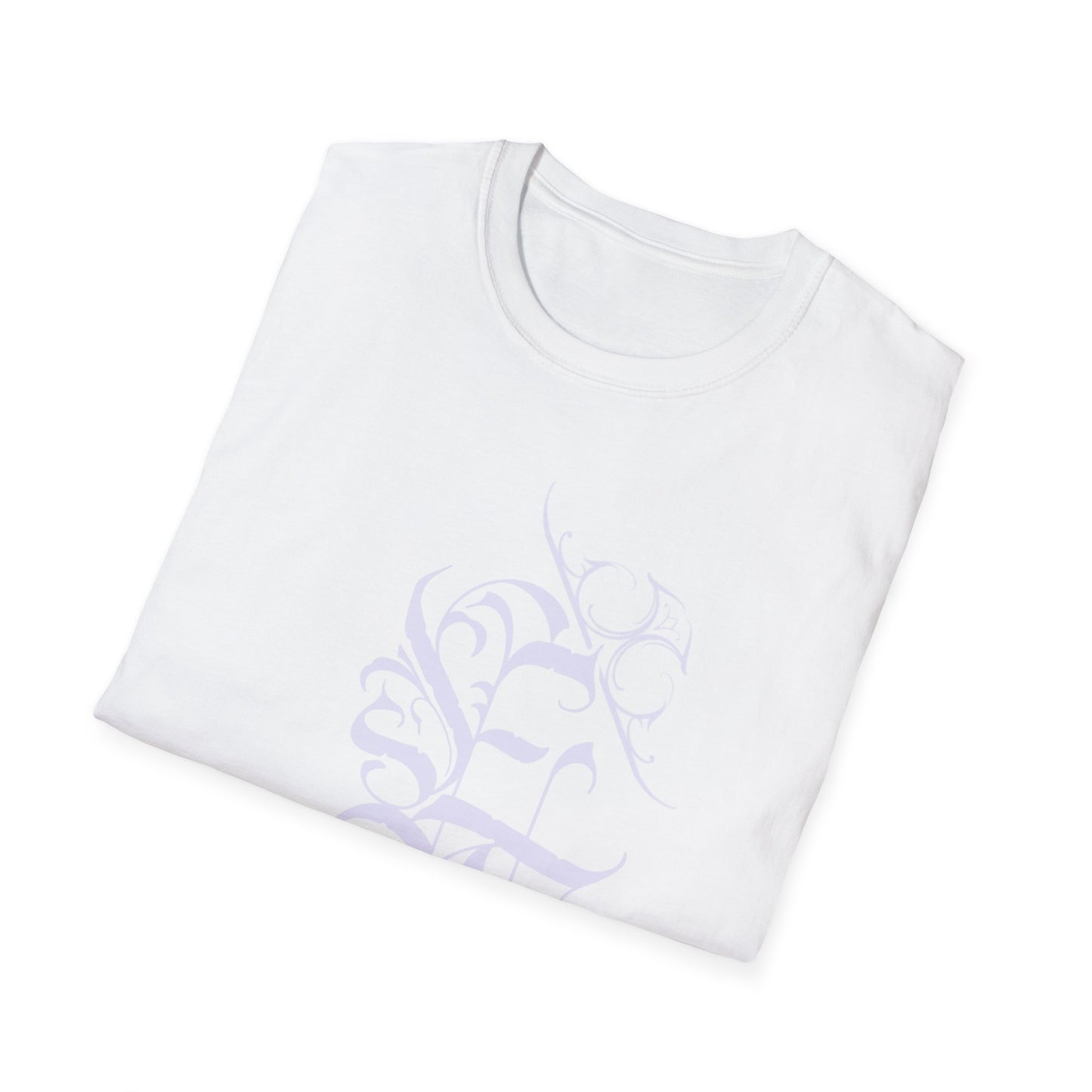 Elegant Floral Unisex Softstyle T-Shirt - Trendy Graphic Tee for Casual Wear