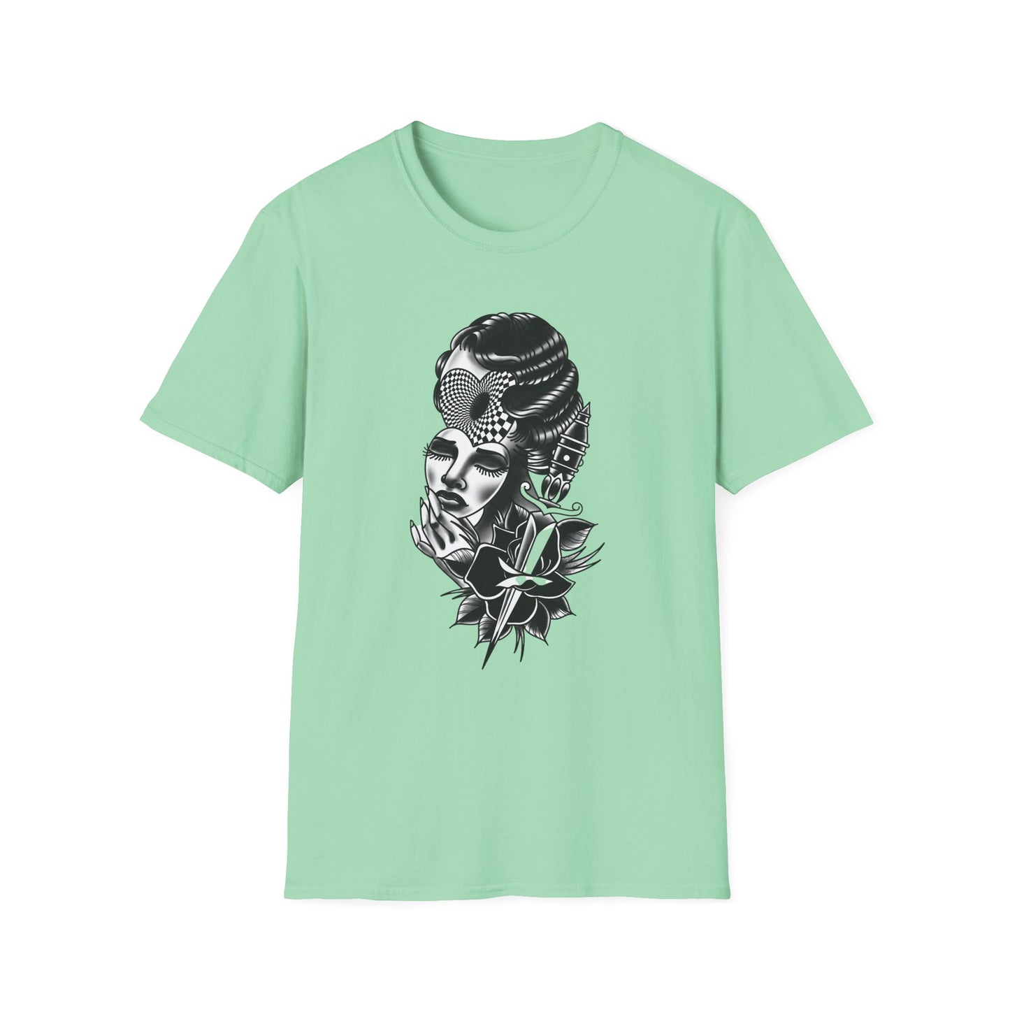 Bohemian Graphic T-Shirt - 'Not Alone' Heart Design