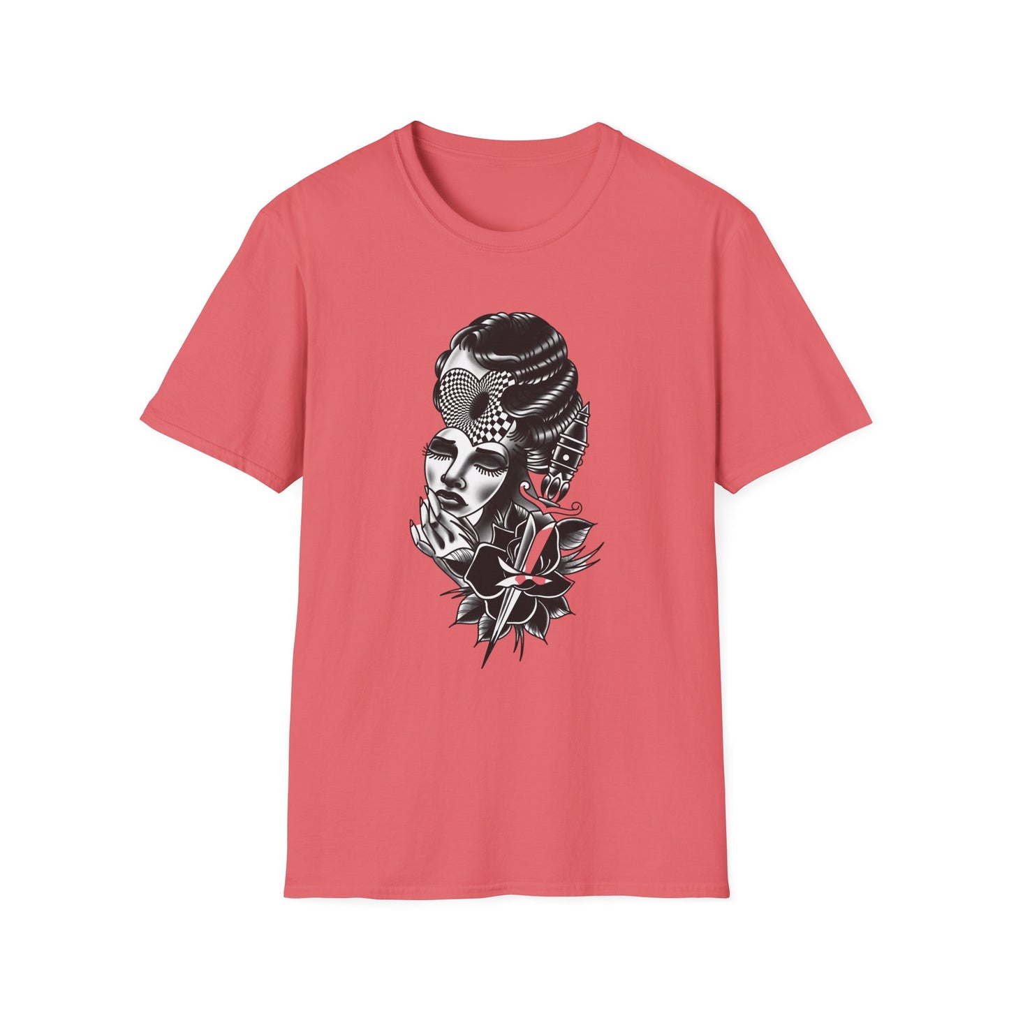 Bohemian Graphic T-Shirt - 'Not Alone' Heart Design