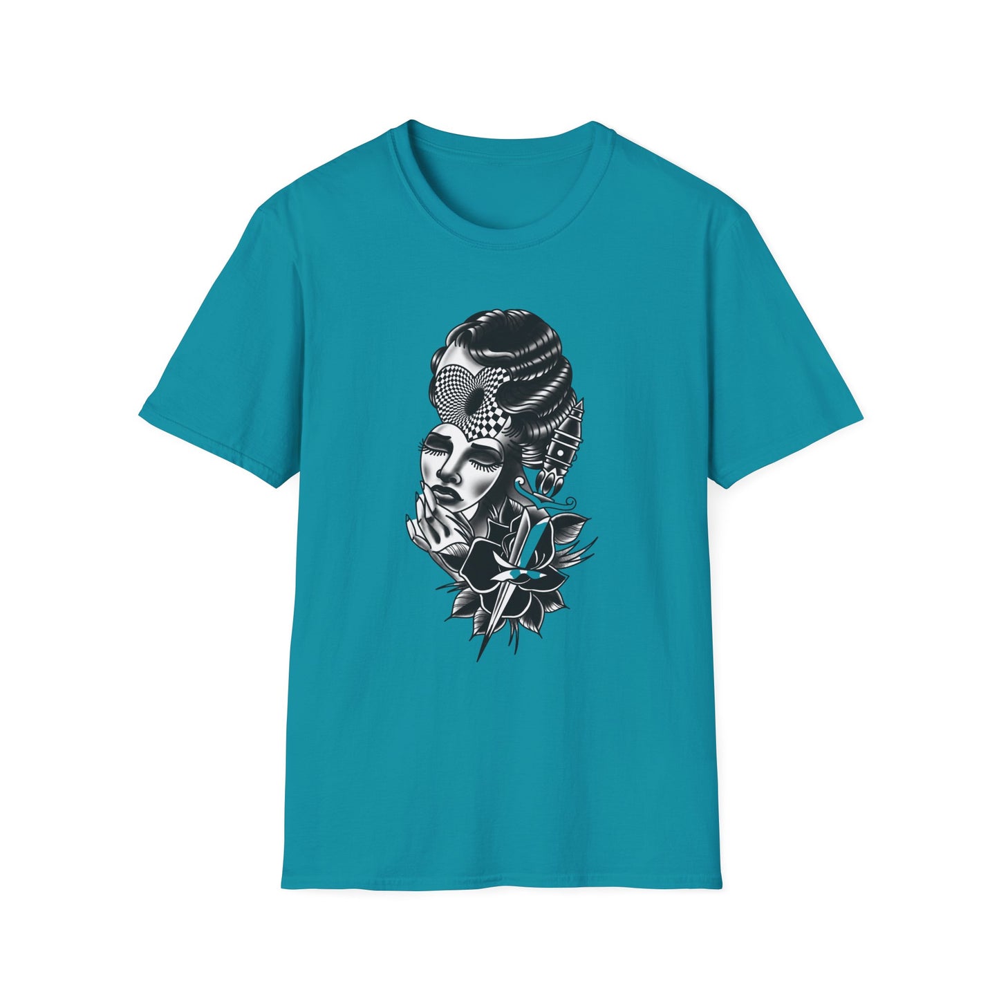Bohemian Graphic T-Shirt - 'Not Alone' Heart Design