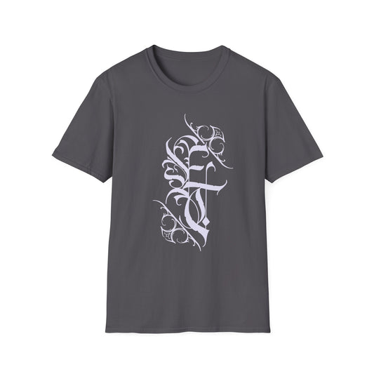 Elegant Floral Unisex Softstyle T-Shirt - Trendy Graphic Tee for Casual Wear