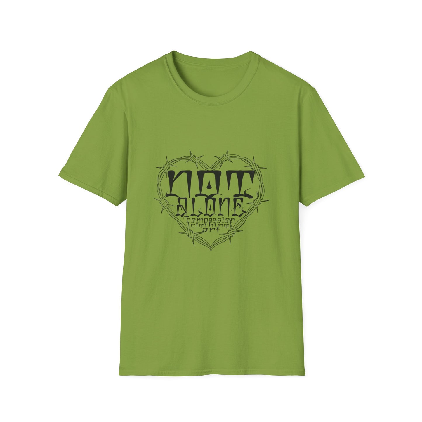 Edgy Heart & Spider Web Unisex T-Shirt - Perfect for Casual Wear or Festivals