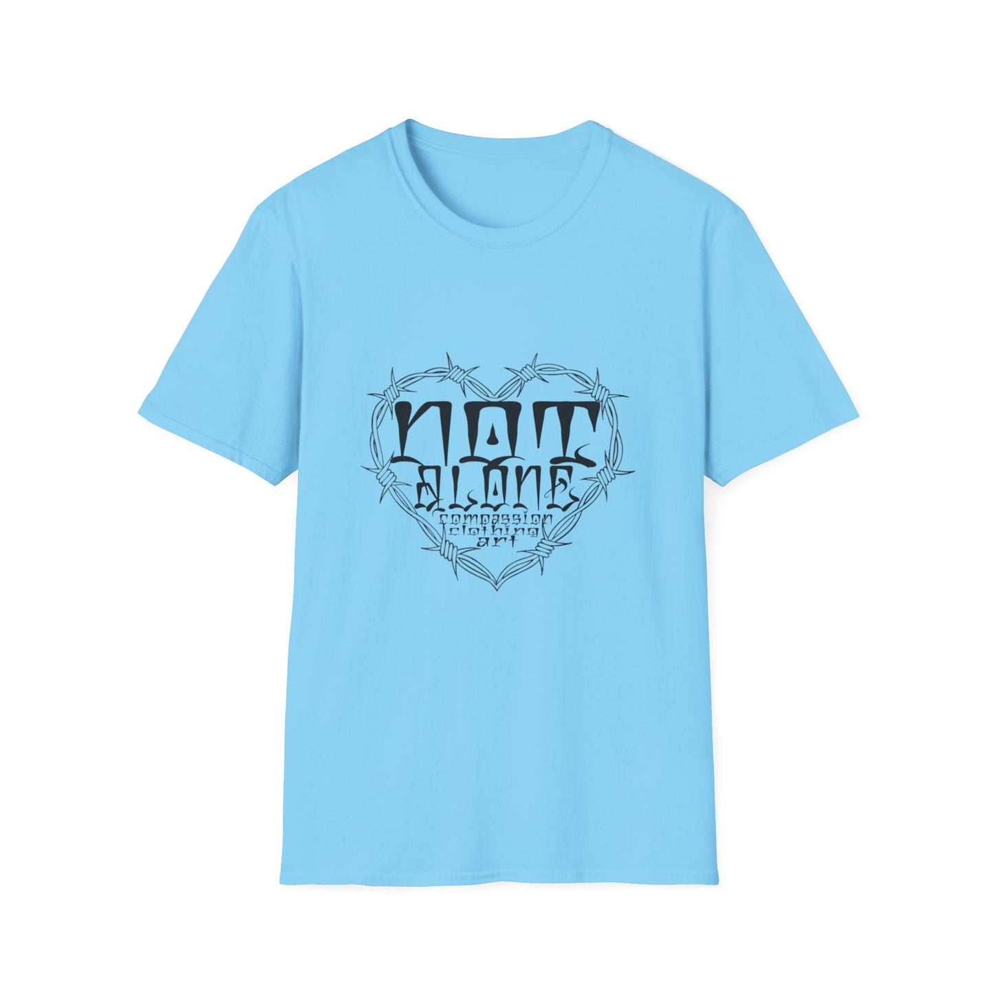 Edgy Heart & Spider Web Unisex T-Shirt - Perfect for Casual Wear or Festivals