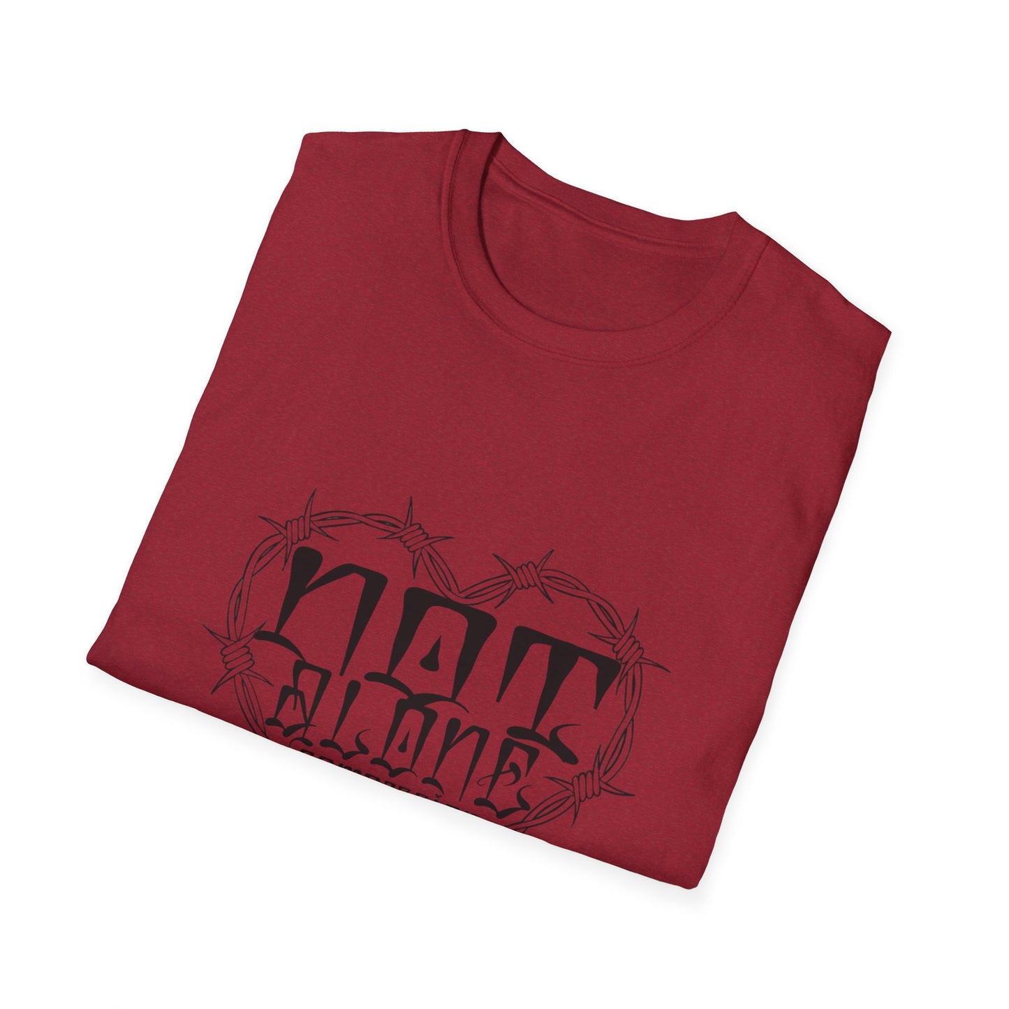 Edgy Heart & Spider Web Unisex T-Shirt - Perfect for Casual Wear or Festivals
