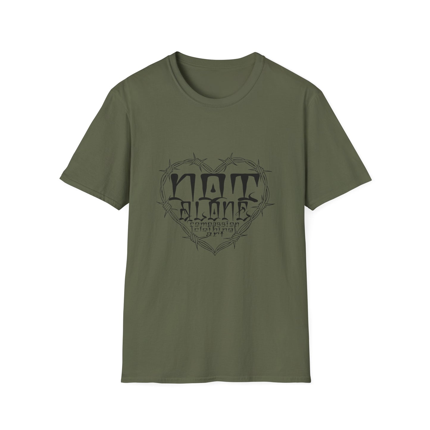 Edgy Heart & Spider Web Unisex T-Shirt - Perfect for Casual Wear or Festivals