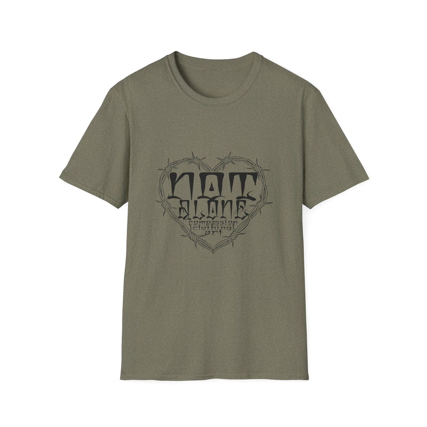 Edgy Heart & Spider Web Unisex T-Shirt - Perfect for Casual Wear or Festivals