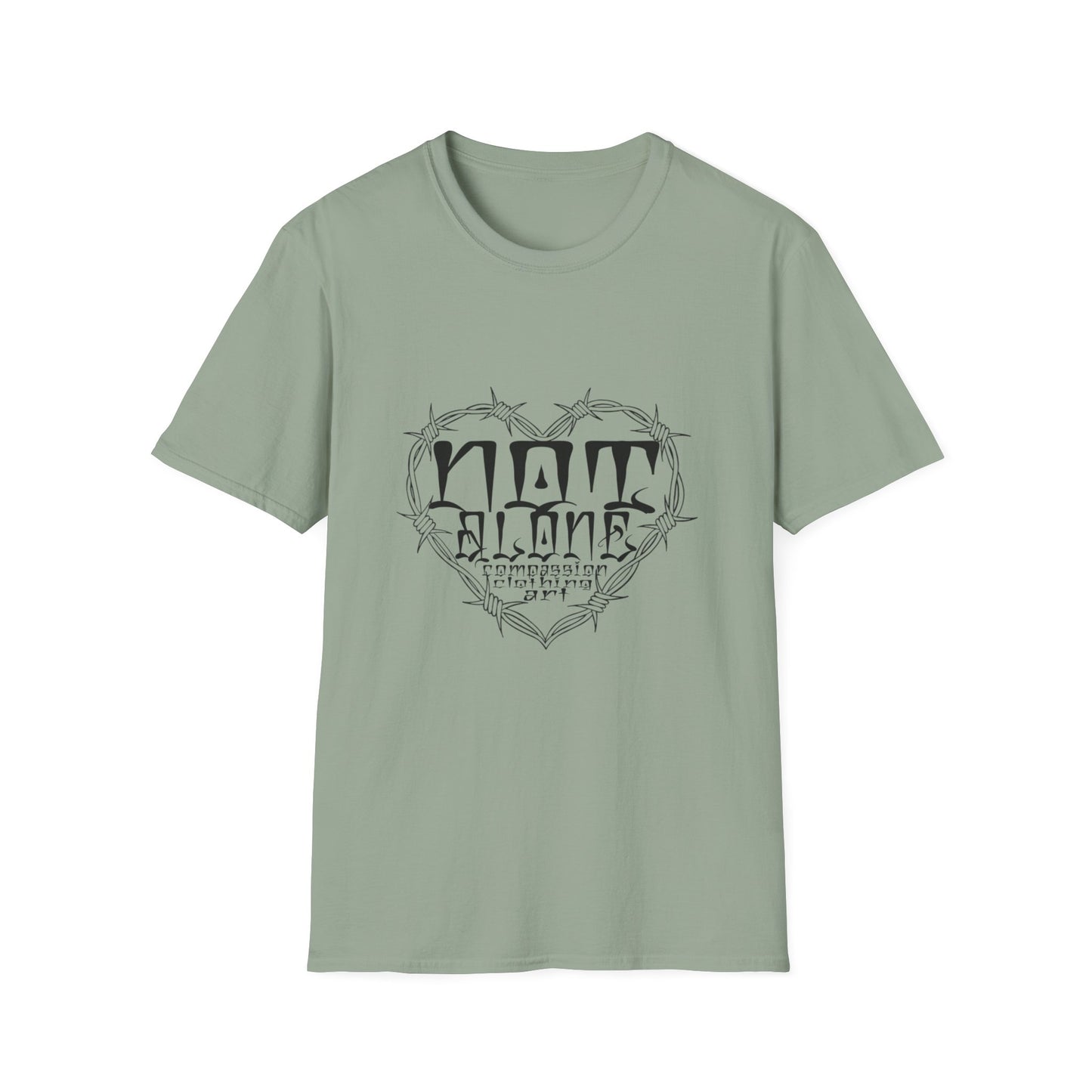 Edgy Heart & Spider Web Unisex T-Shirt - Perfect for Casual Wear or Festivals